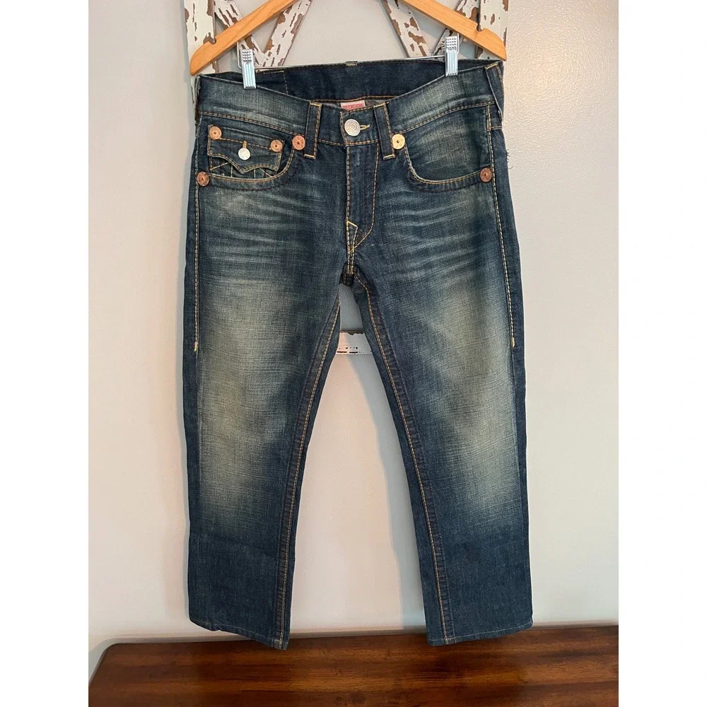 True Religion Ricky Big T Men's‎ Jeans Size 31 Made in USA